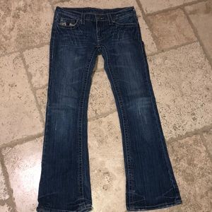 True Religion Rainbow Bobby Jeans size 27